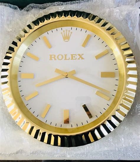 buy rolex wall clock uk|rolex wall clock original.